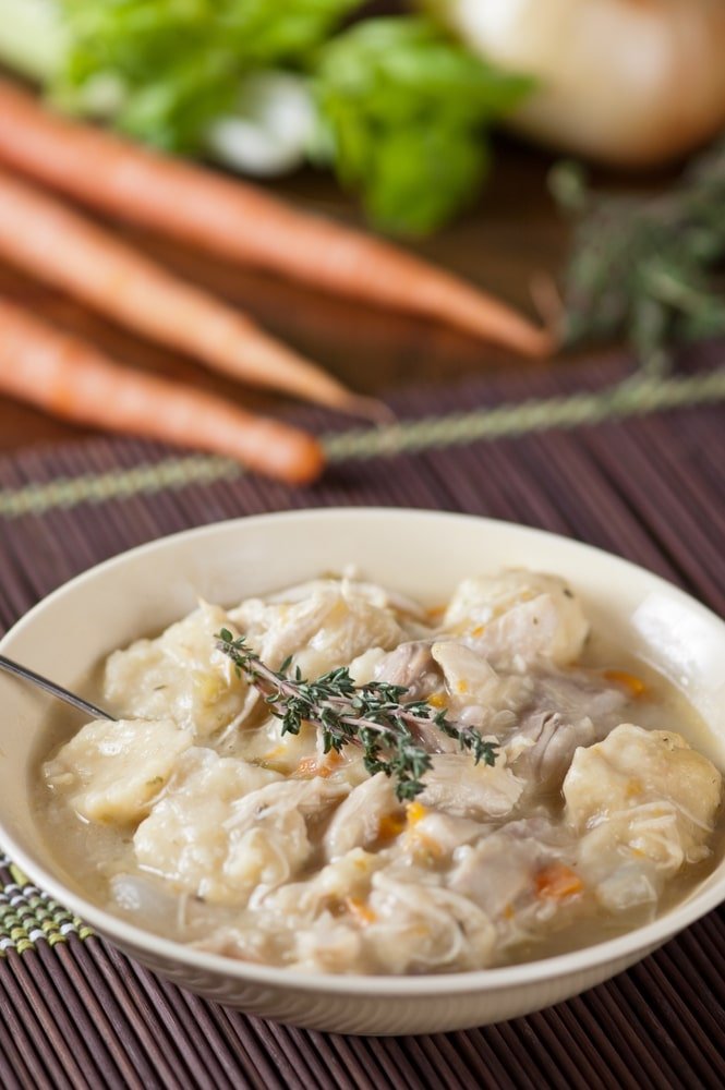 Homemade Chicken and Dumplings