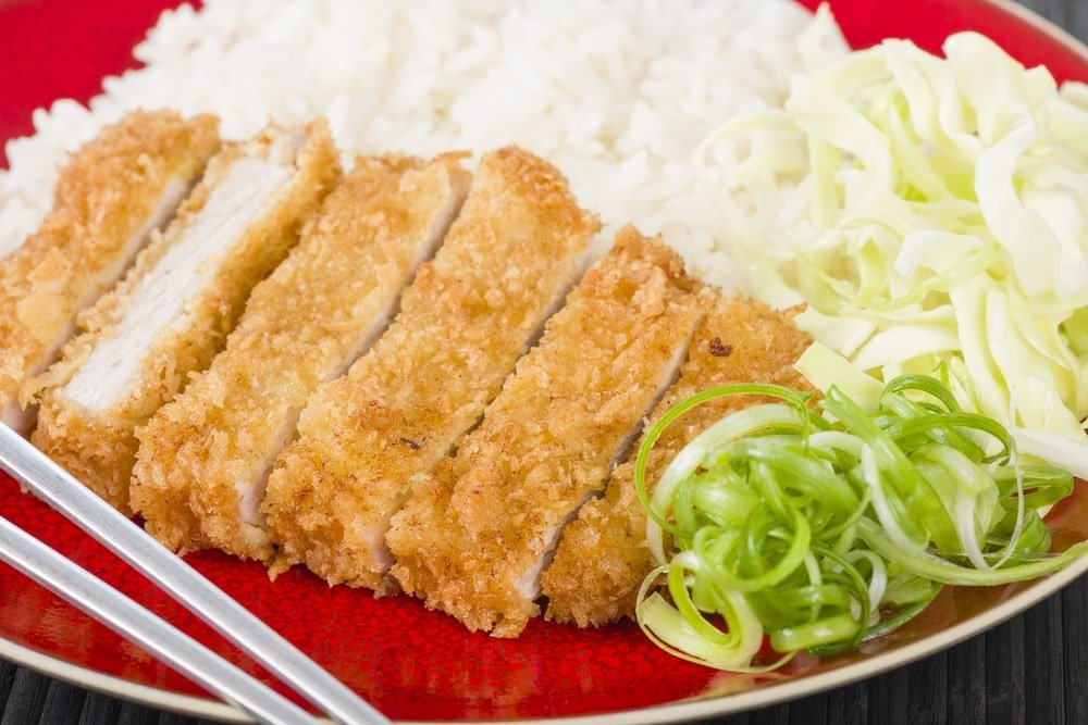 Crispy chicken katsu