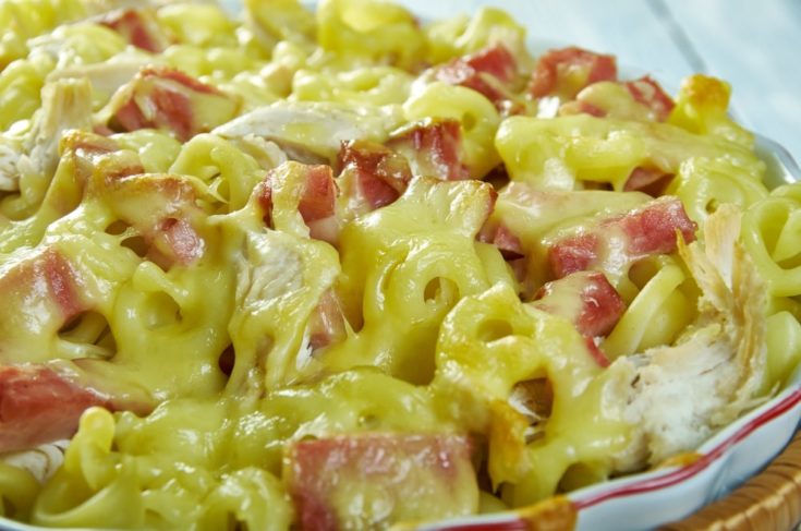 chicken cordon bleu casserole