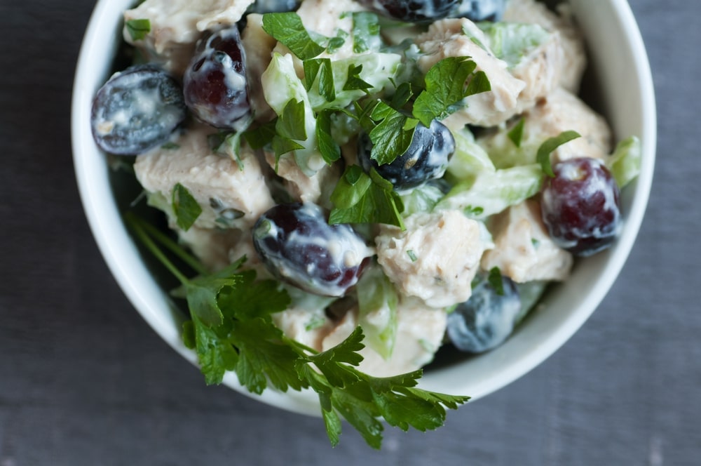 best chicken salad recipe with grapes