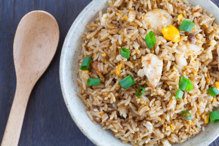 instant pot chicken and rice