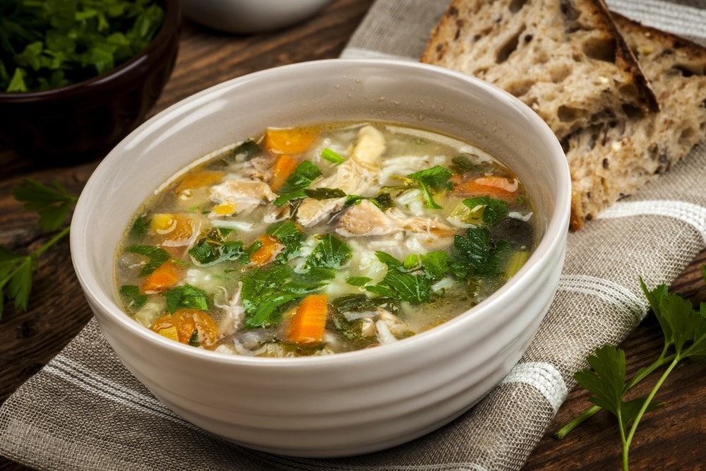 instant pot chicken vegetable soup