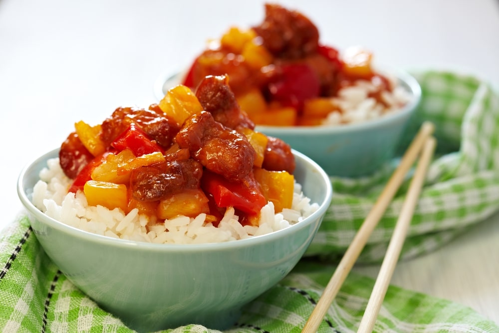 pineapple chicken stir fry