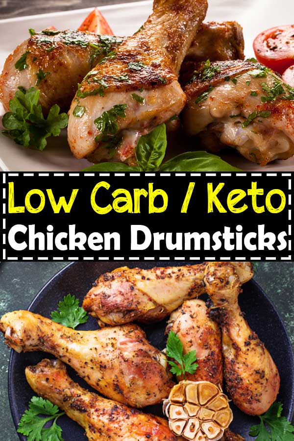 Low Carb Keto Chicken Drumsticks