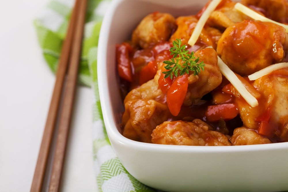 easy keto sweet and sour chicken