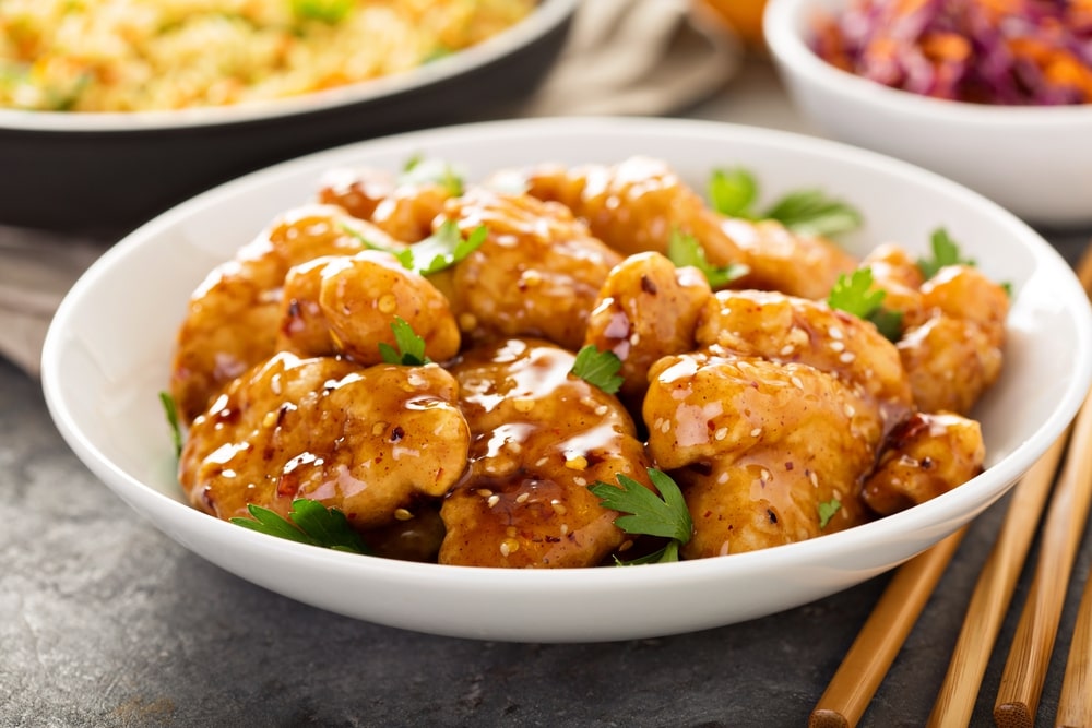 keto orange chicken