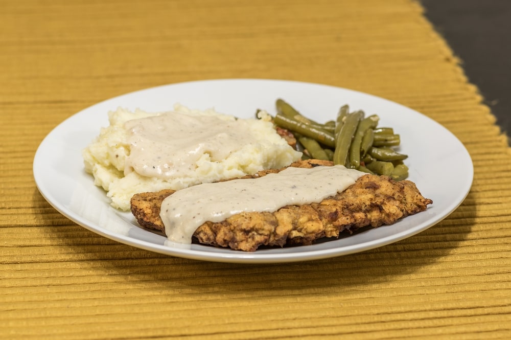 low carb country fried steak