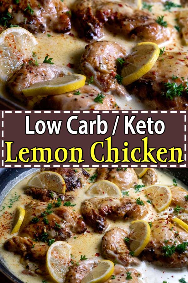 Low Carb Keto Lemon Chicken