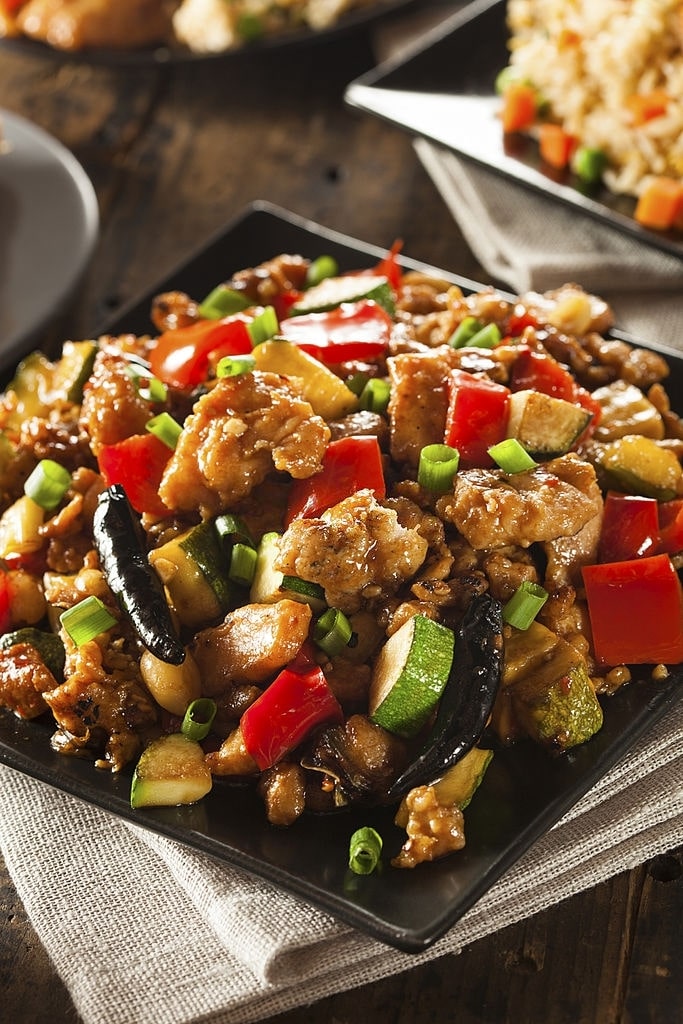 keto kung pao chicken slow cooker