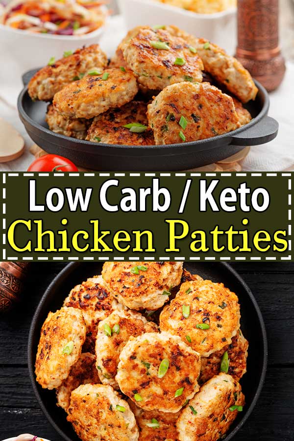 Low Carb Keto Chicken Patties