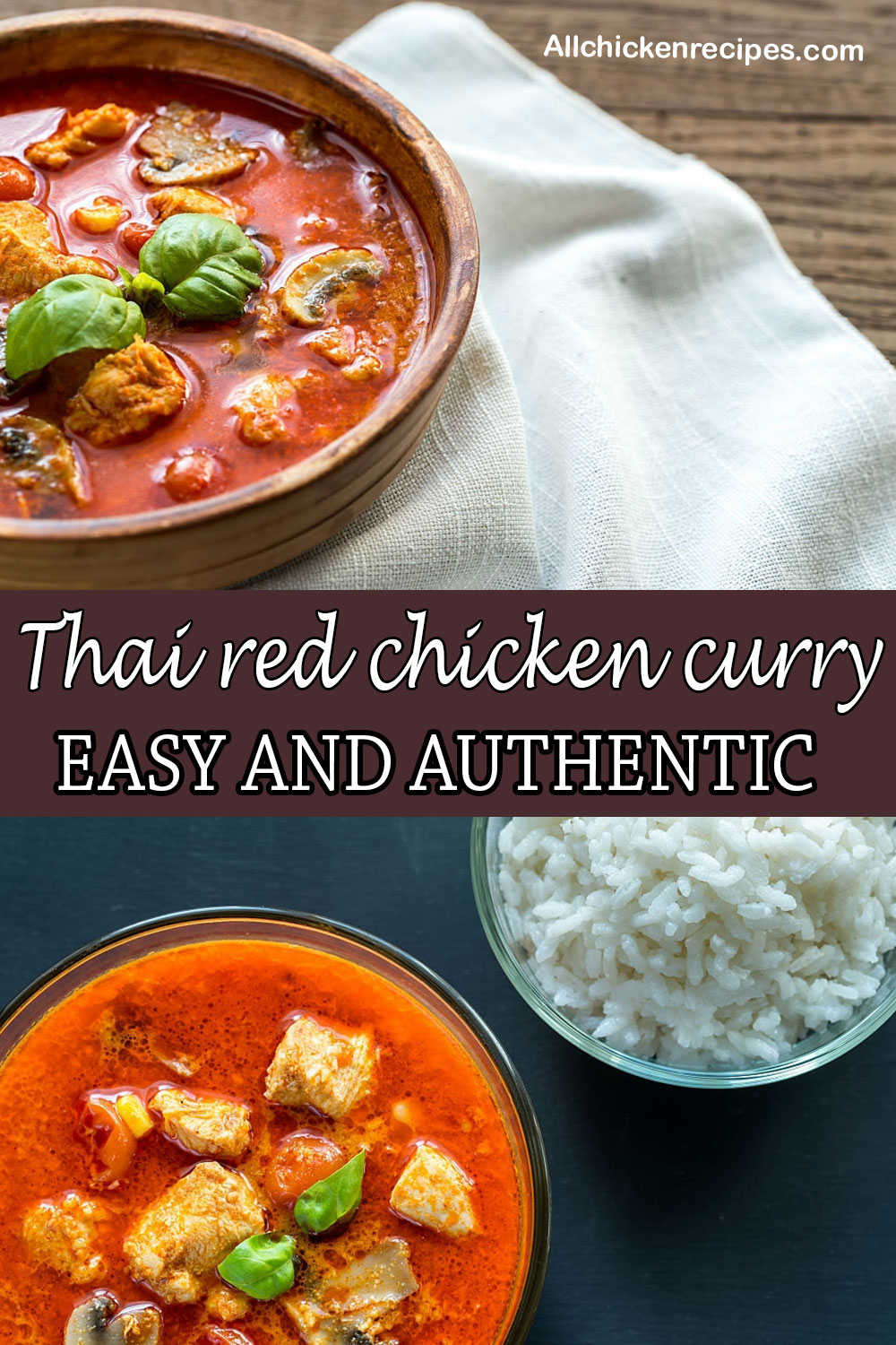 Thai Red Curry With Chicken