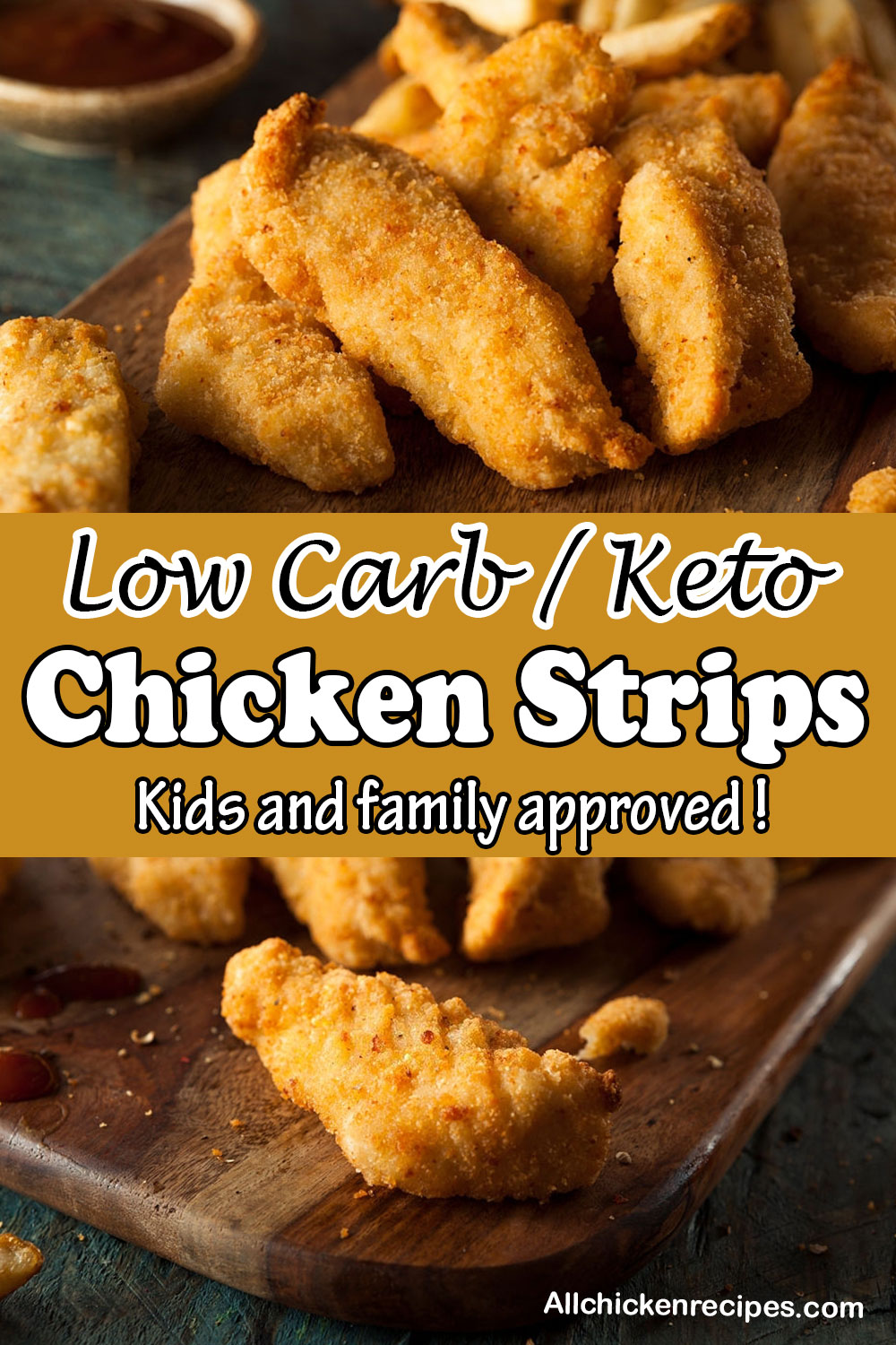 Low Carb Keto Chicken Strips