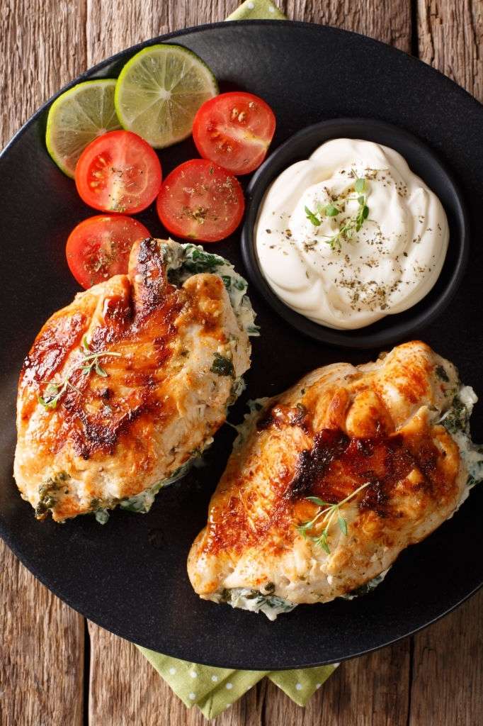 keto friendly stuffed chicken breast