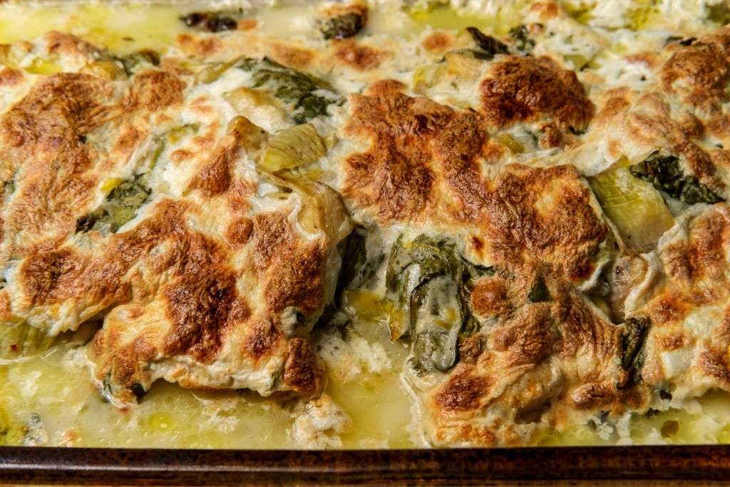 spinach artichoke dip stuffed chicken keto