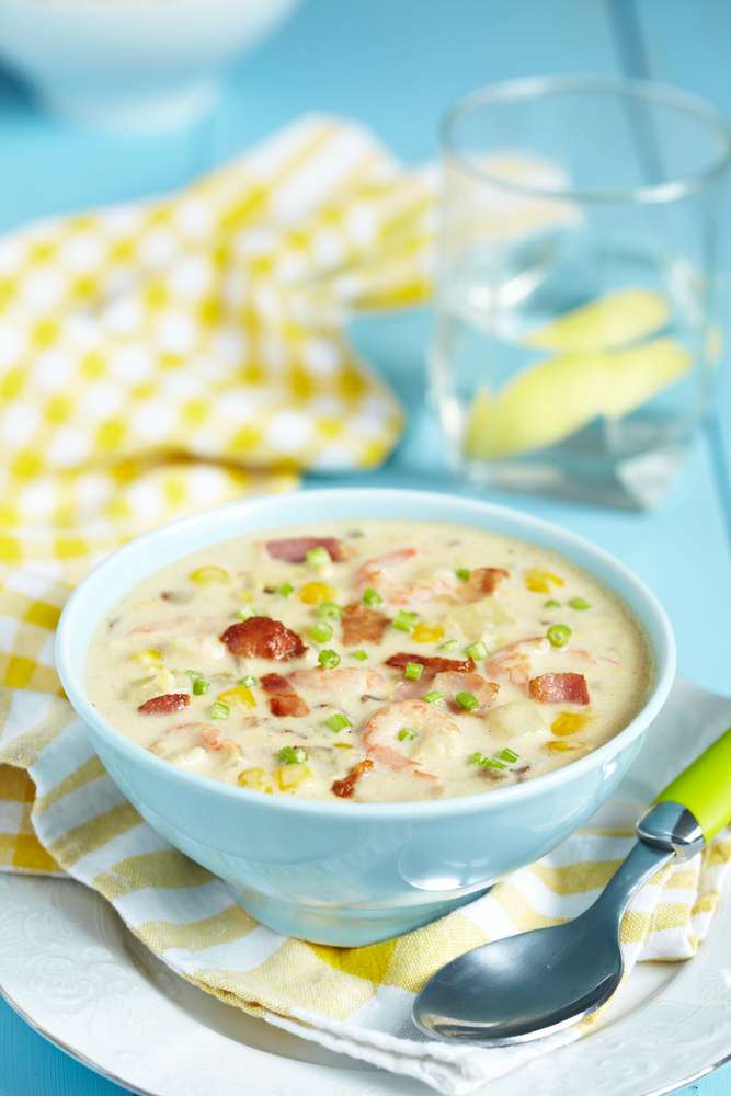 keto creamy chicken chowder soup