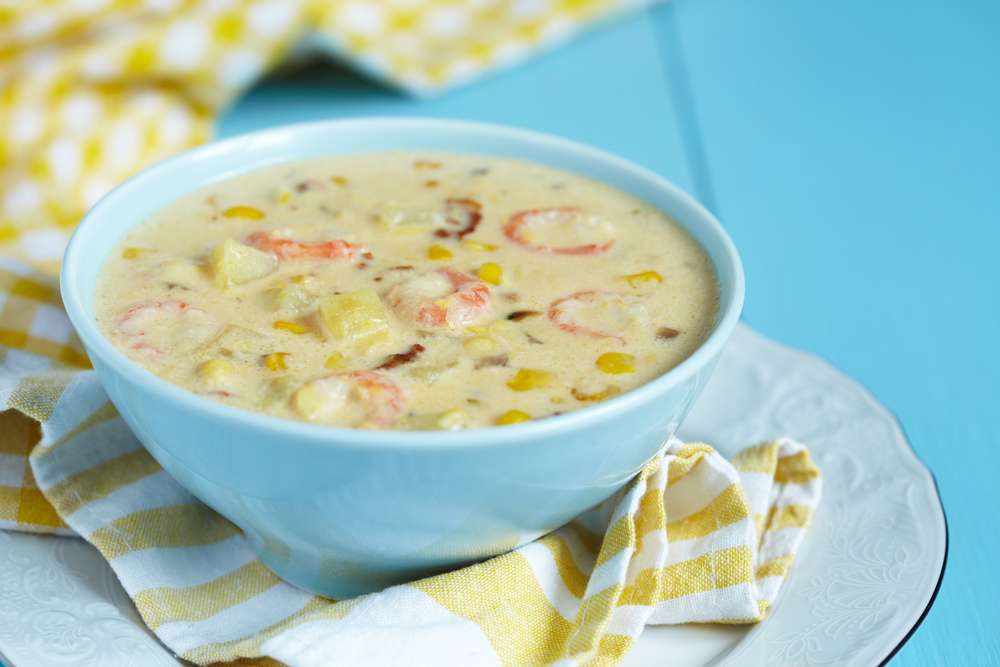 low carb chicken chowder soup