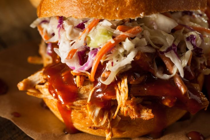 keto pulled chicken