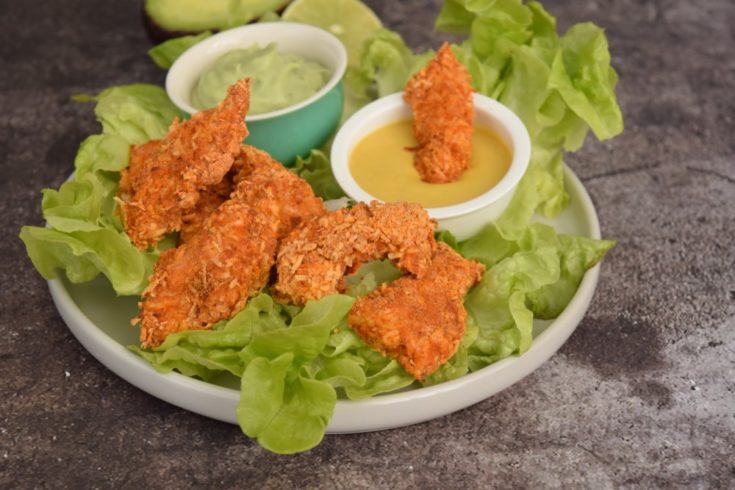 keto coconut chicken tenders