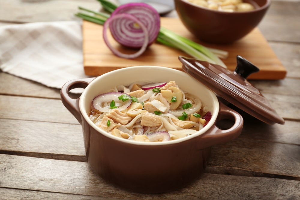 low carb chicken noodle soup