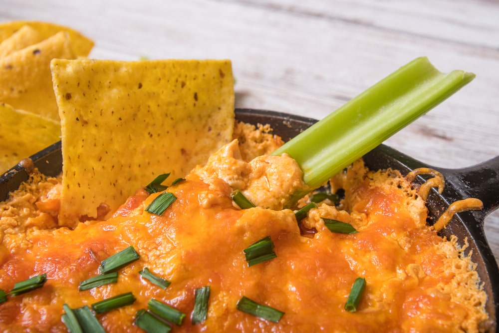 buffalo chicken cauliflower casserole healthy