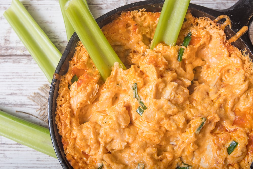 keto buffalo chicken casserole