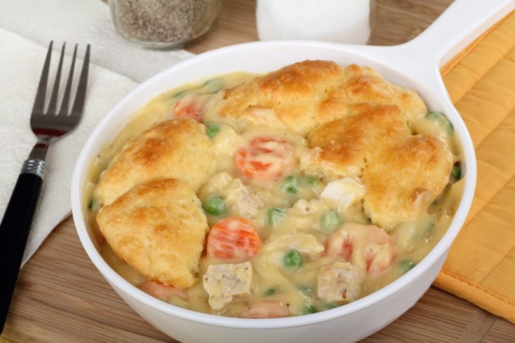 Keto Chicken Pot Pie Casserole