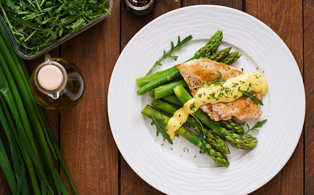 keto chicken and asparagus