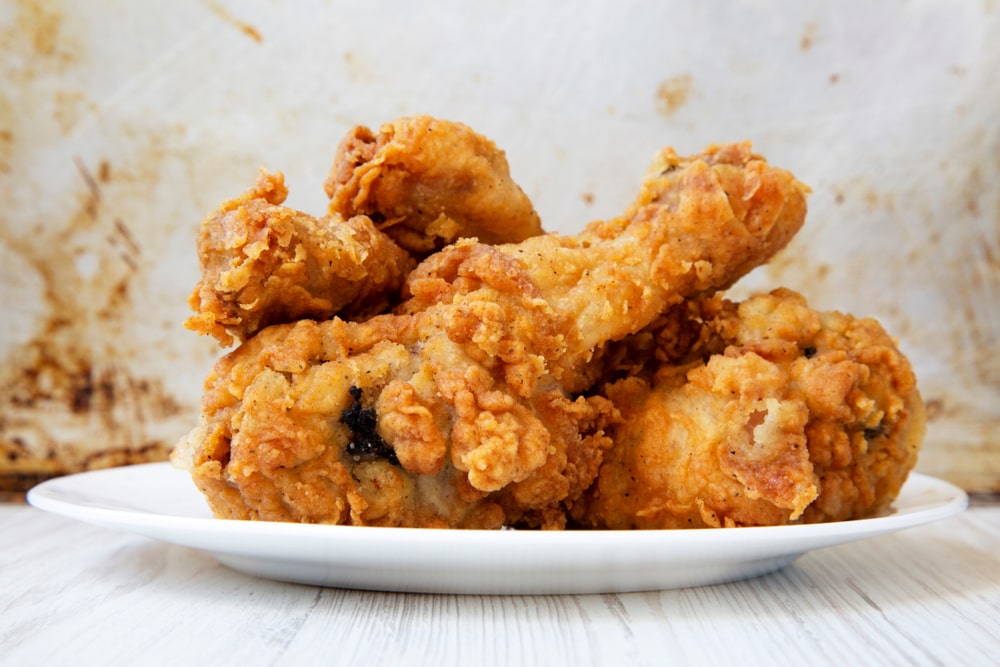 Side Dishes with Fried Chickens