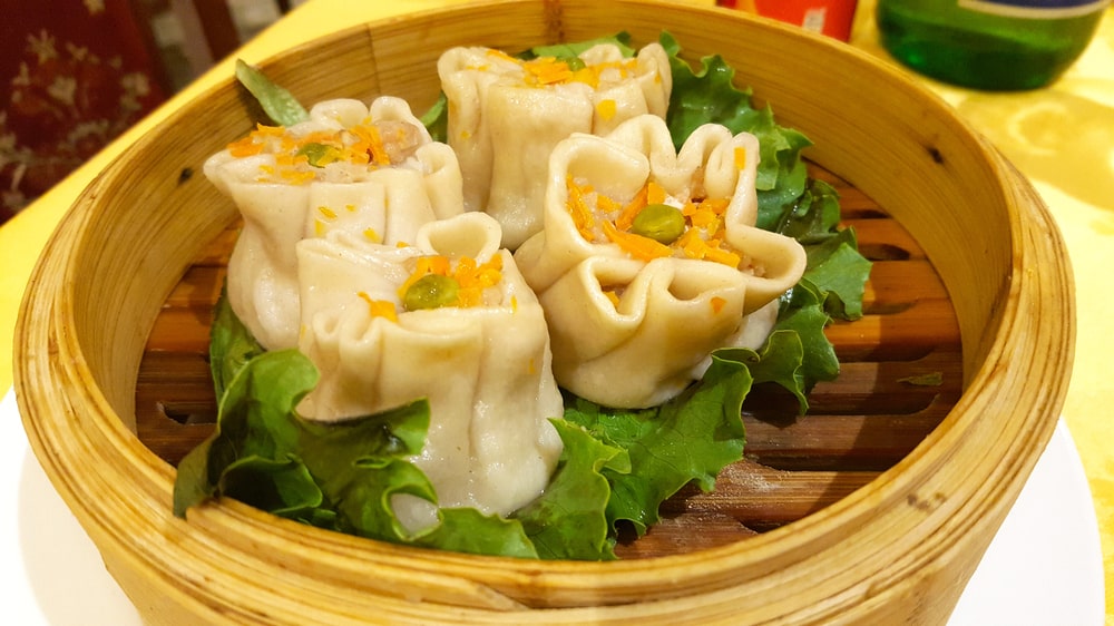 steamed chicken shu mai