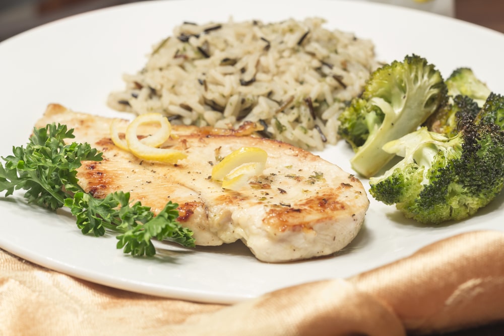 healthy chicken piccata sides