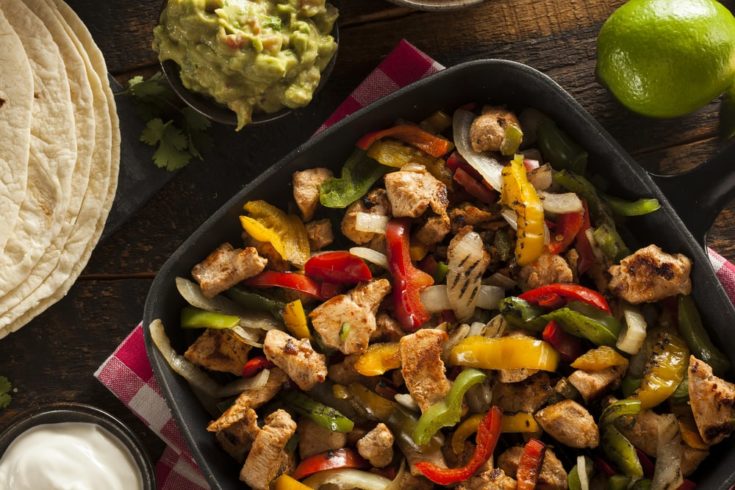 rotisserie chicken fajitas