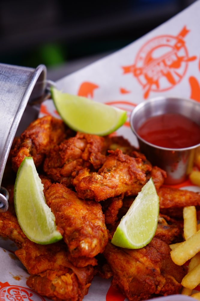 Honey Garlic Jerk Chicken Wings