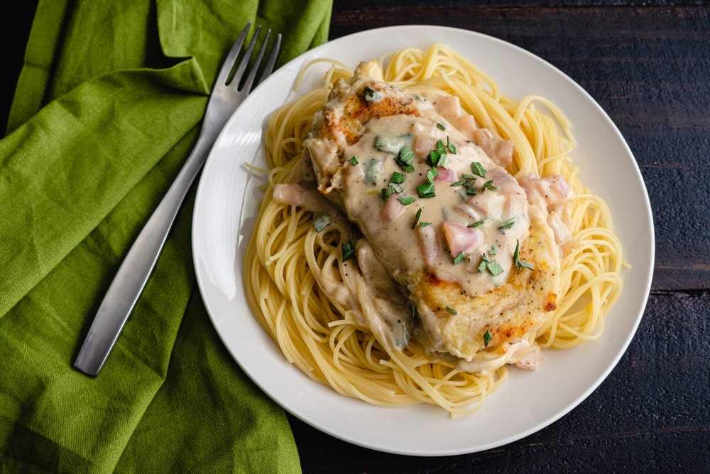 golden chicken pasta