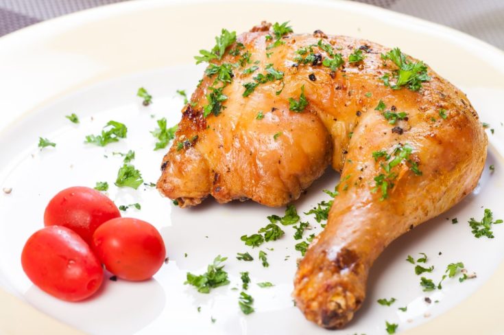 slow cooker chicken leg quarters