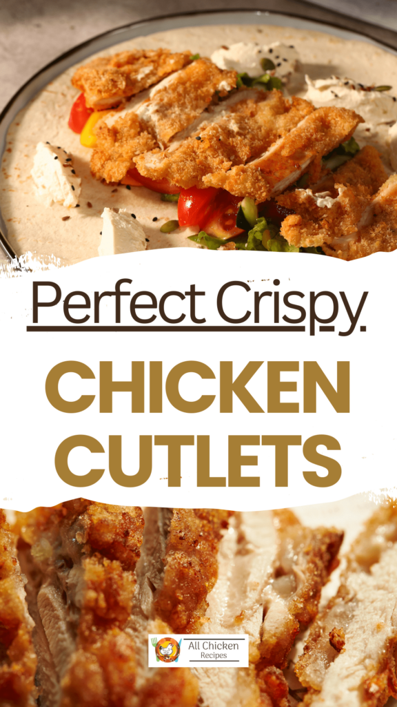 Crispy Chicken Cutlets