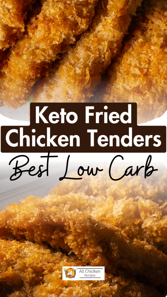 Crispy Keto Fried Chicken Tenders