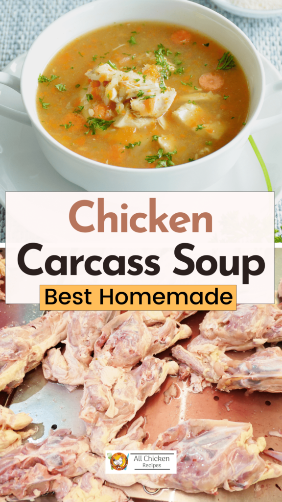 Easy Chicken Carcass Soup