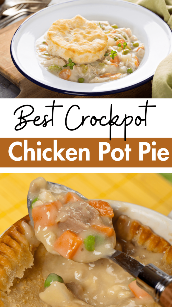 Easy Crockpot Chicken Pot Pie