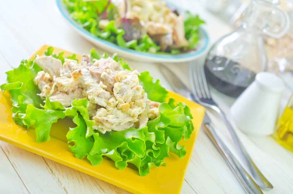 Easy spicy chicken salad