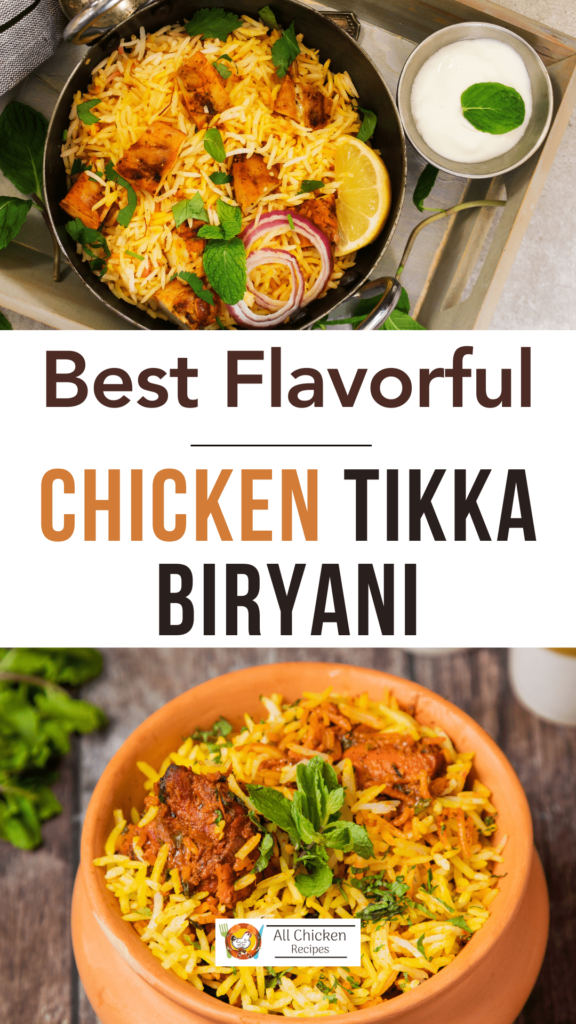 Spicy Chicken Tikka Biryani