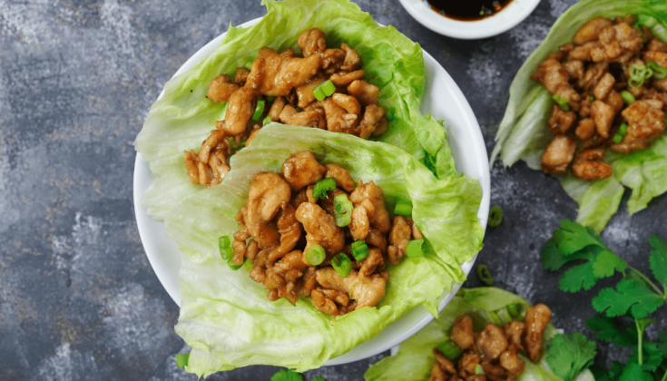 Chicken Lettuce Wraps