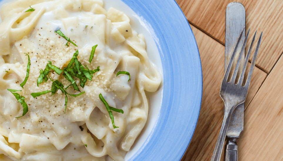 Crockpot Chicken Fettuccine Alfredo