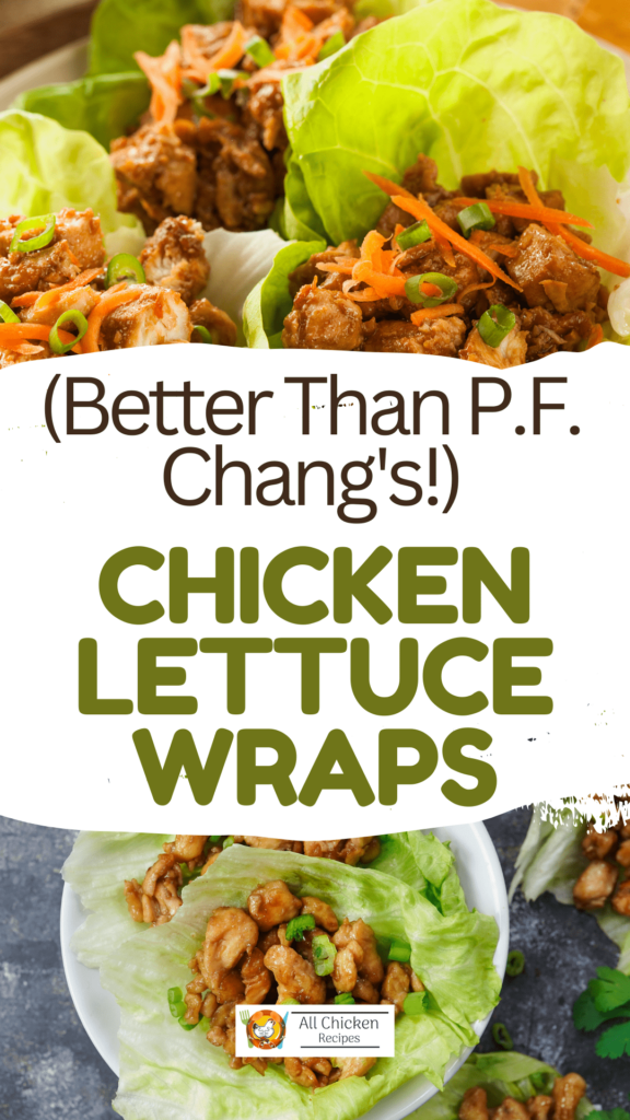 Easy Chicken Lettuce Wraps