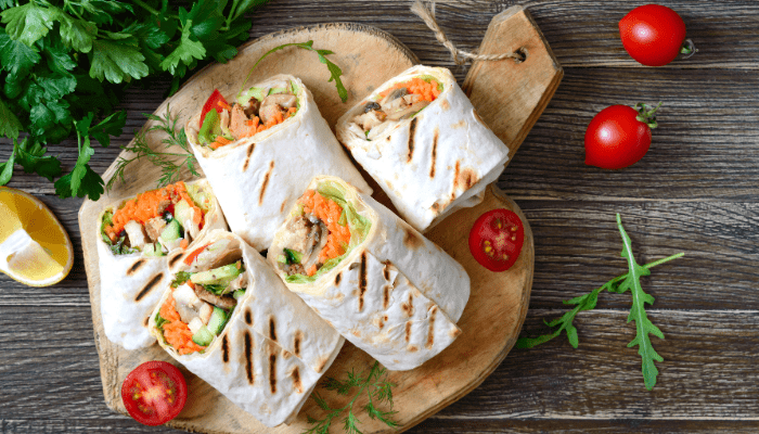 Easy Chicken Wraps