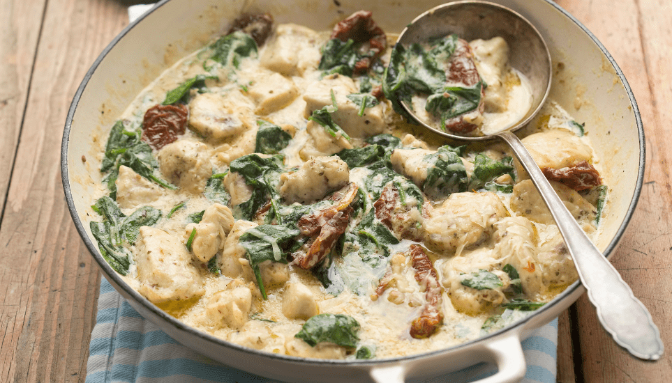 Slow Cooker Tuscan Chicken