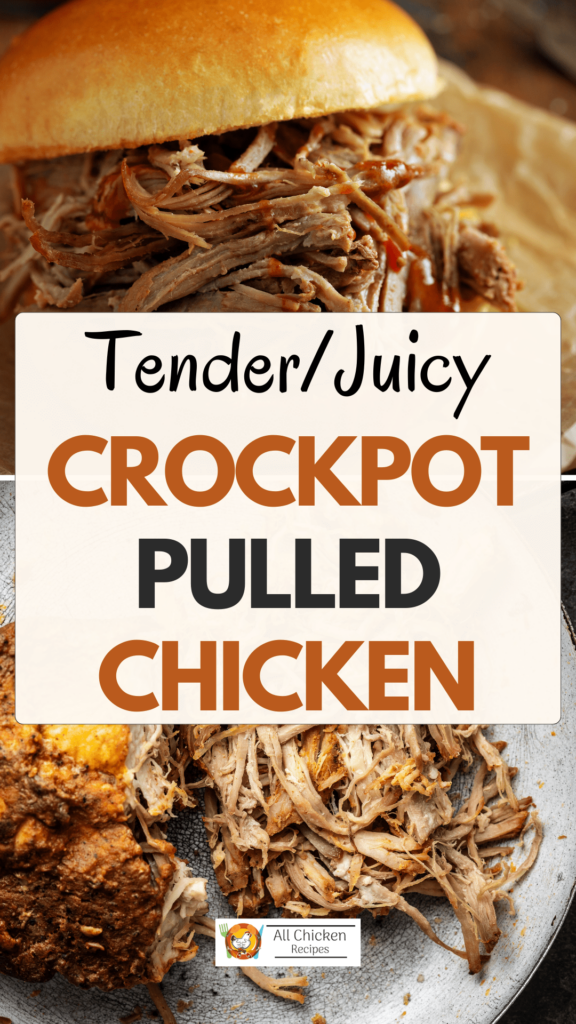 slow cooker pulled chicken