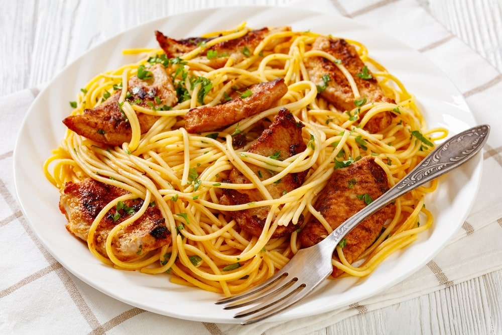 Chicken Scampi