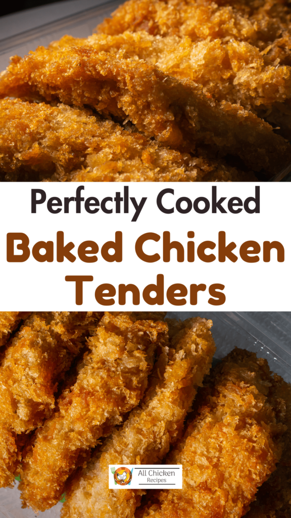 Crispy Baked Chicken Tenders