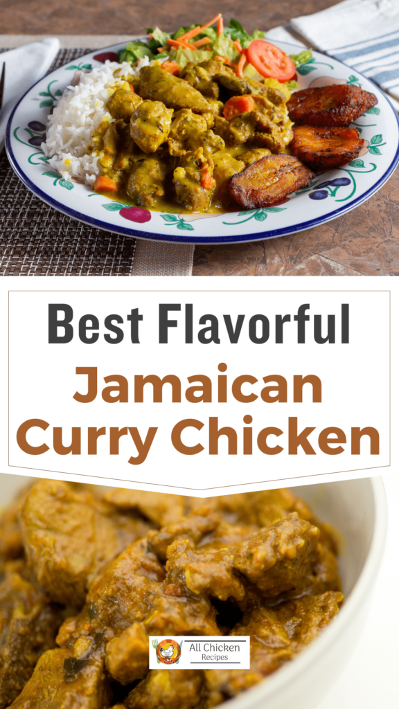 Authentic jamaican curry chicken