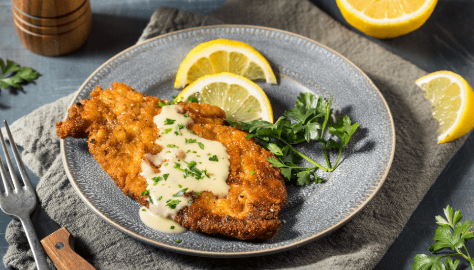 Crispy Chicken Schnitzel